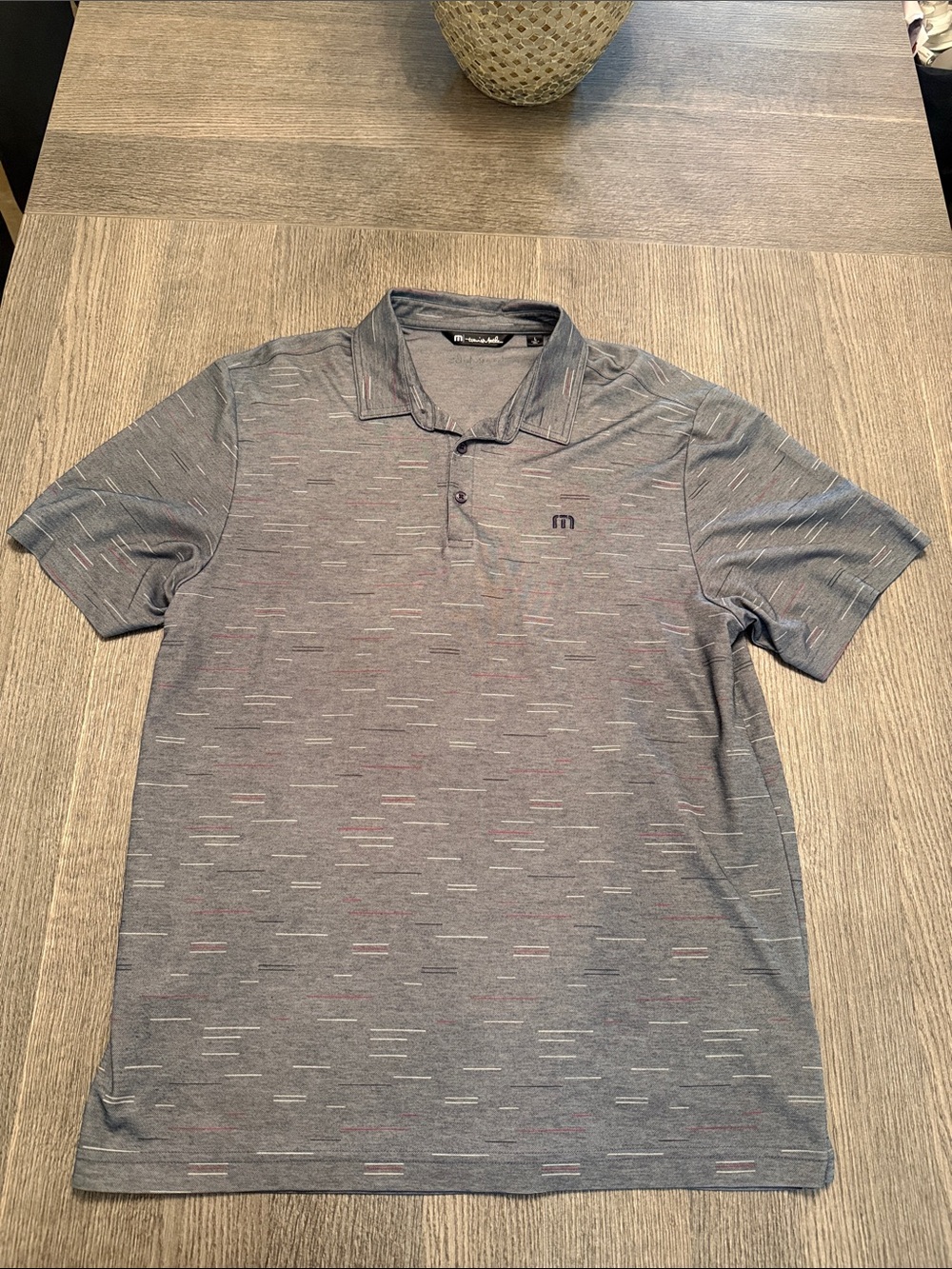 Travis Mathew Men’s Blue Polo